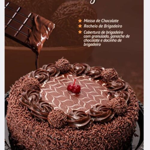 Tortas Star 1.300kg - Brigadeiro
